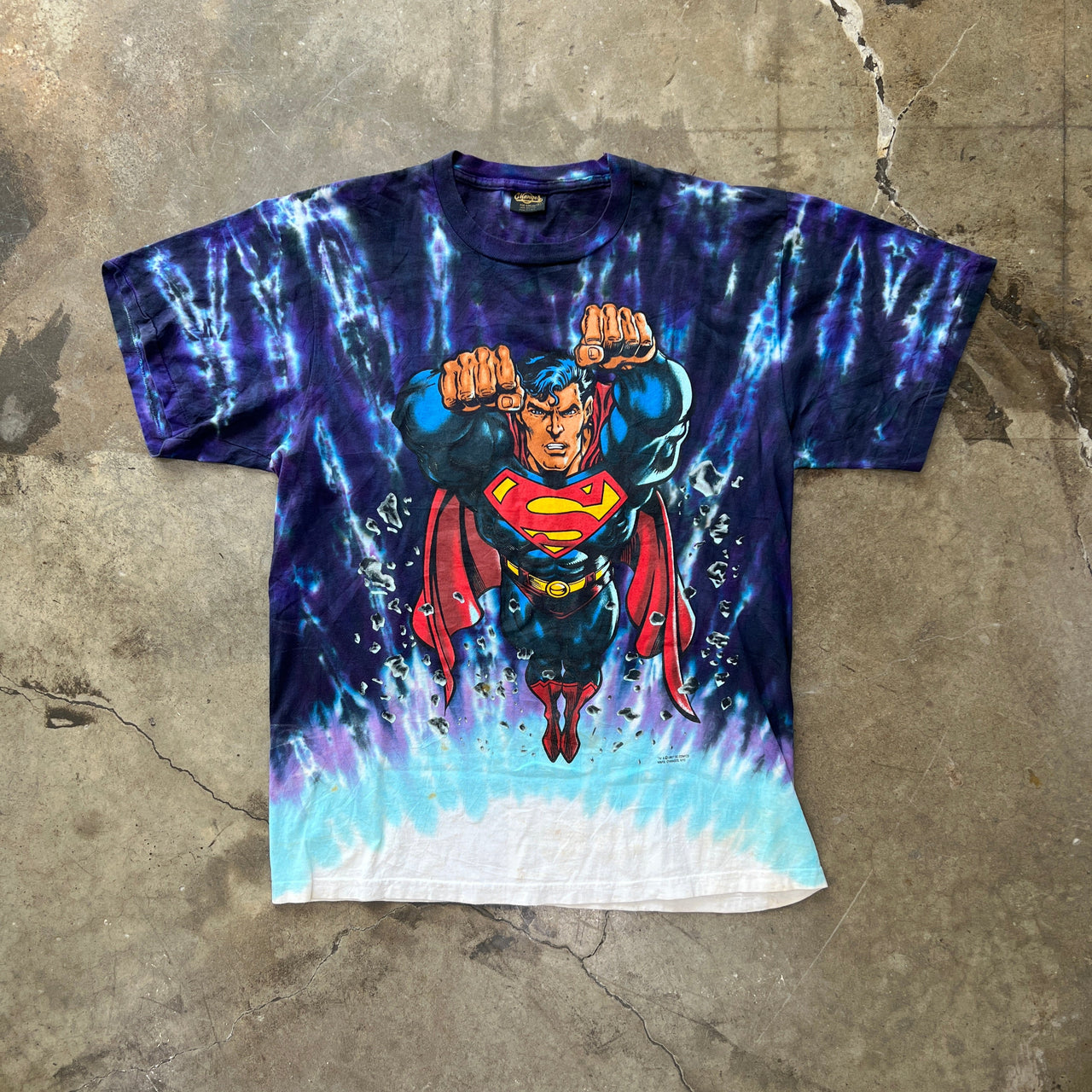 DC Comics Superman Tie Dye Tee