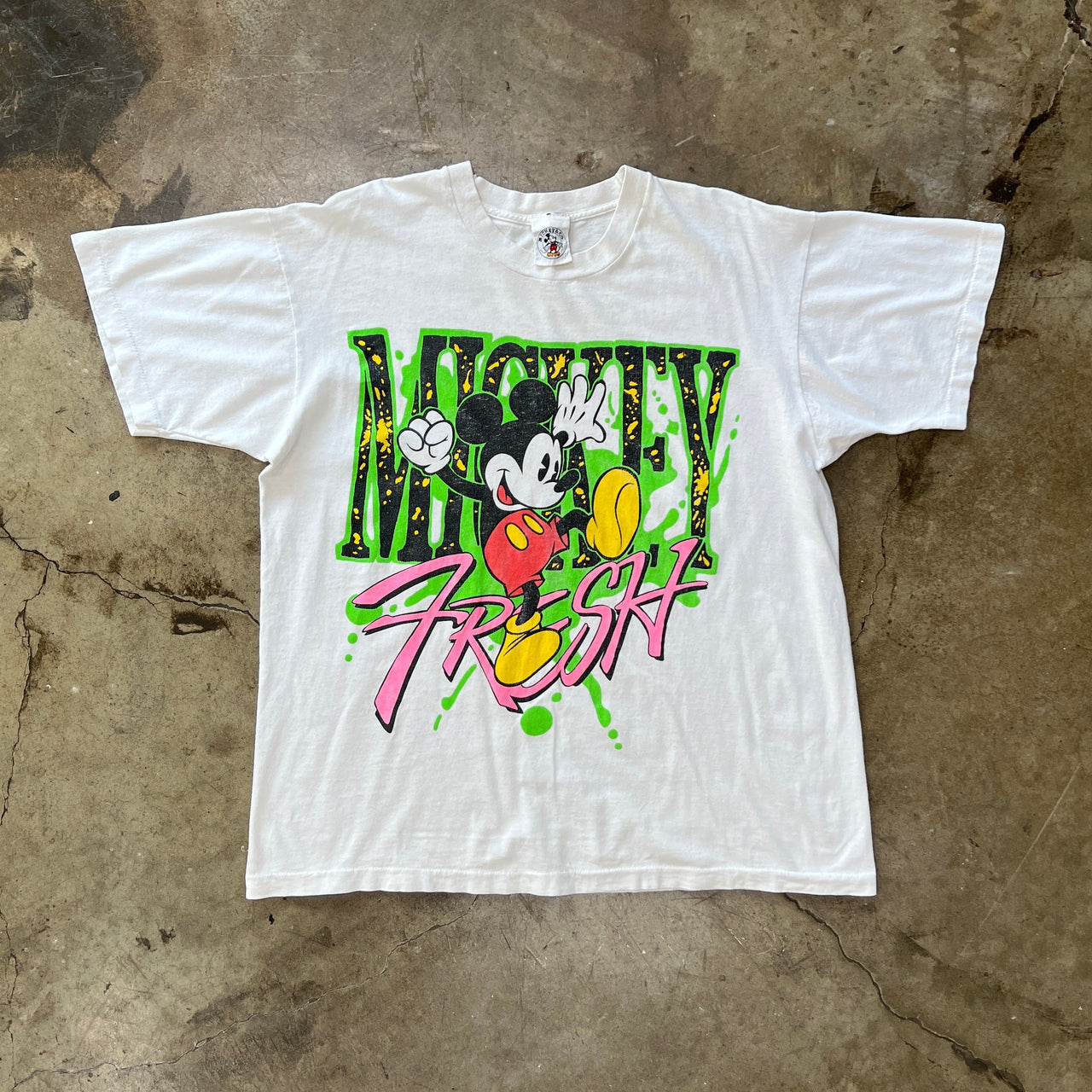 90s Disney Mickey Mouse Fresh Single Stitch Tee