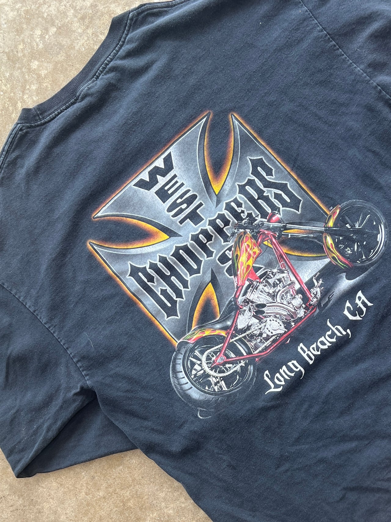Y2k West Coast Choppers Long Beach Long Sleeve