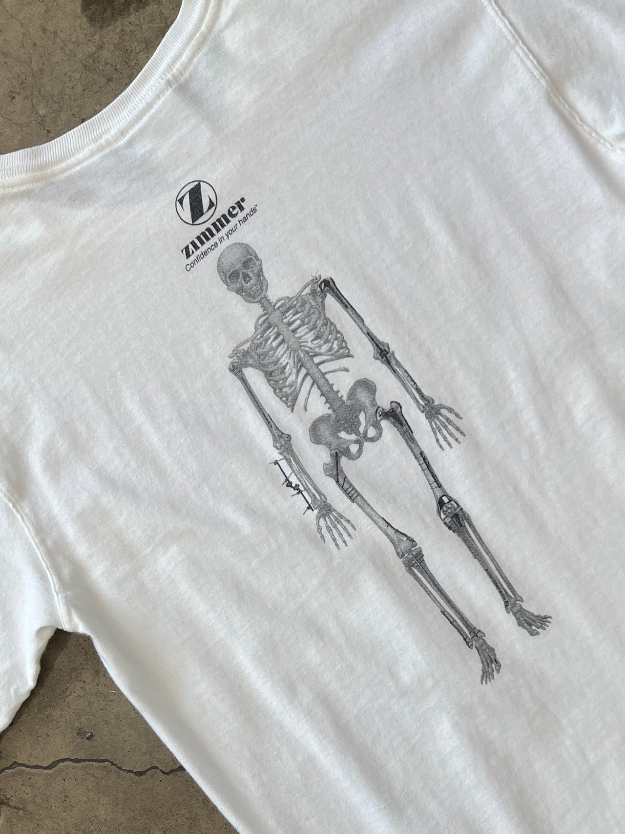 Zimmer Confidence in Your Hands Skeleton Tee