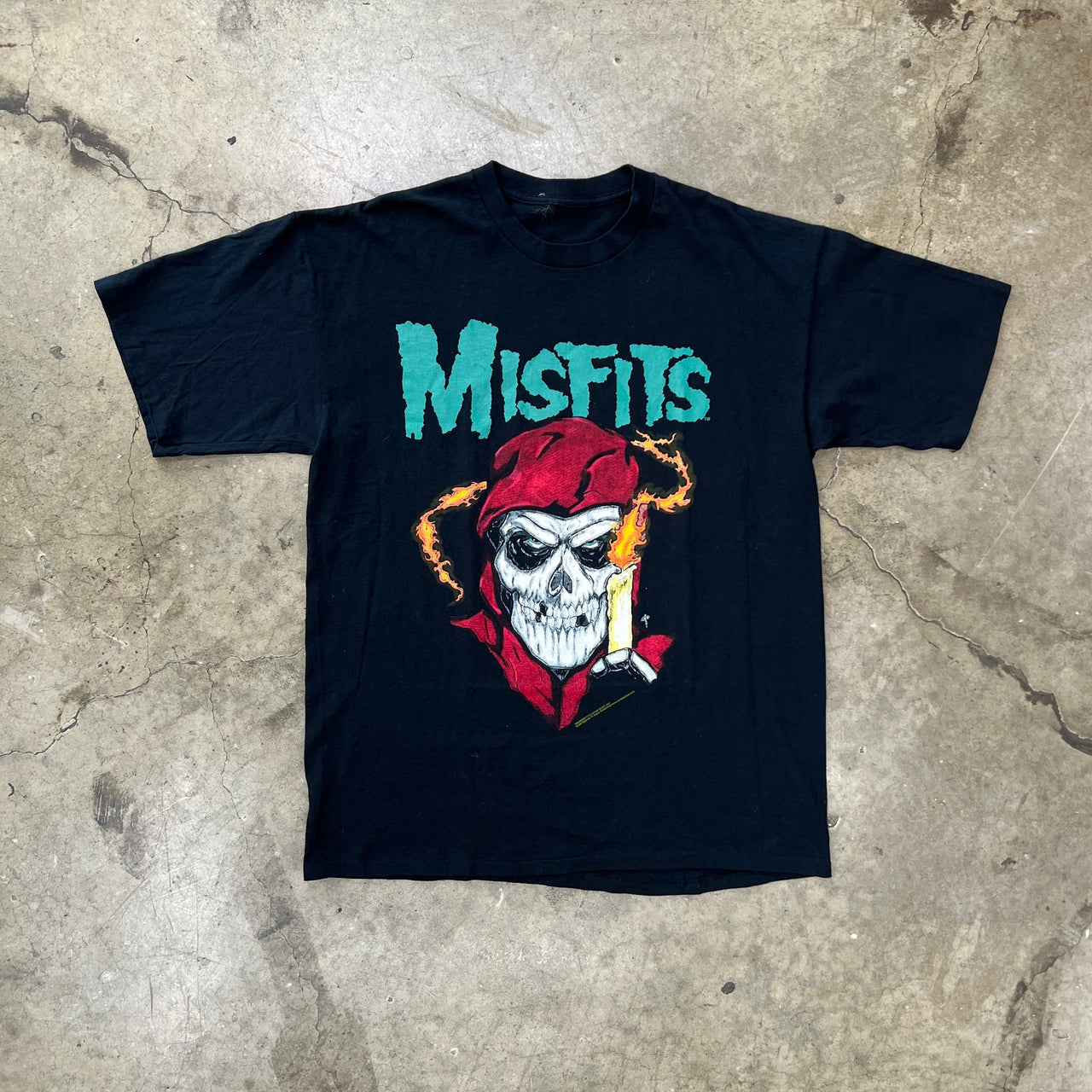 2000 Misfits Halloween Punk Band Tee