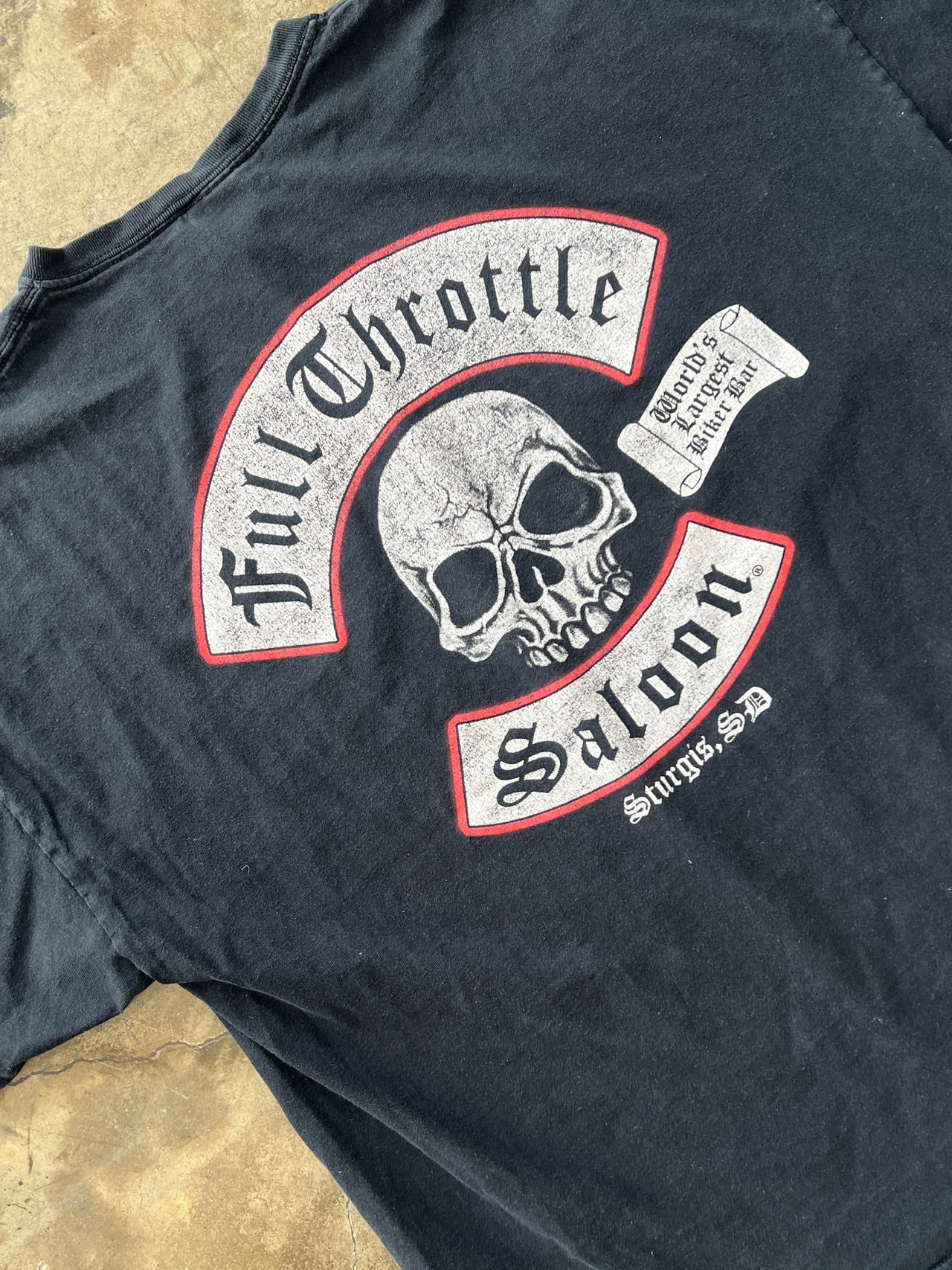 Full Throttle Skull Saloon Sturgis Tee