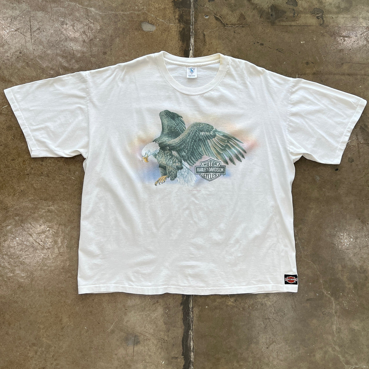 90s Harley Davidson Eagle Winchester VA Motorcycle Tee