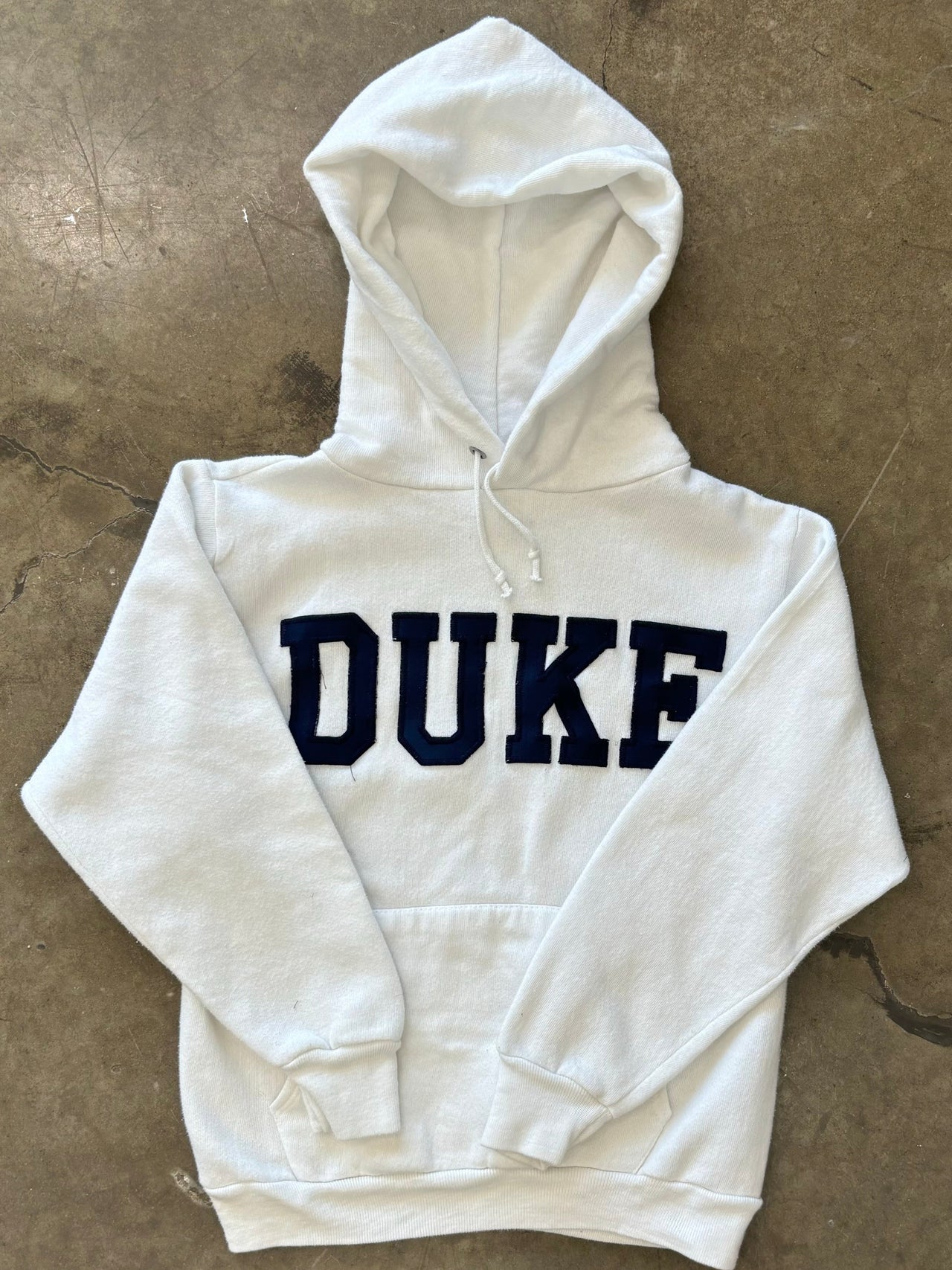 Duke Embroidered Patch Hoodie Youth Large