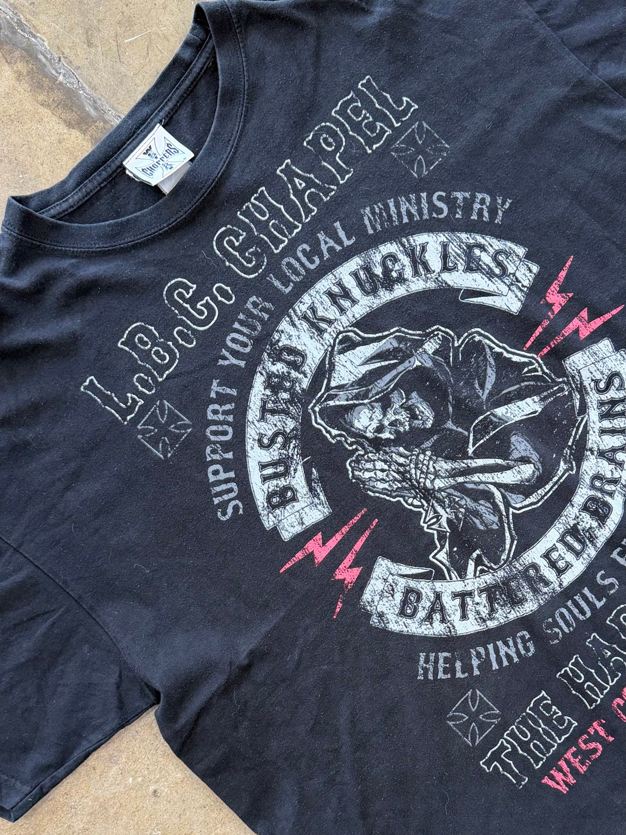 West Coast Choppers LBC Chapel Choppers Motorcycle Tee