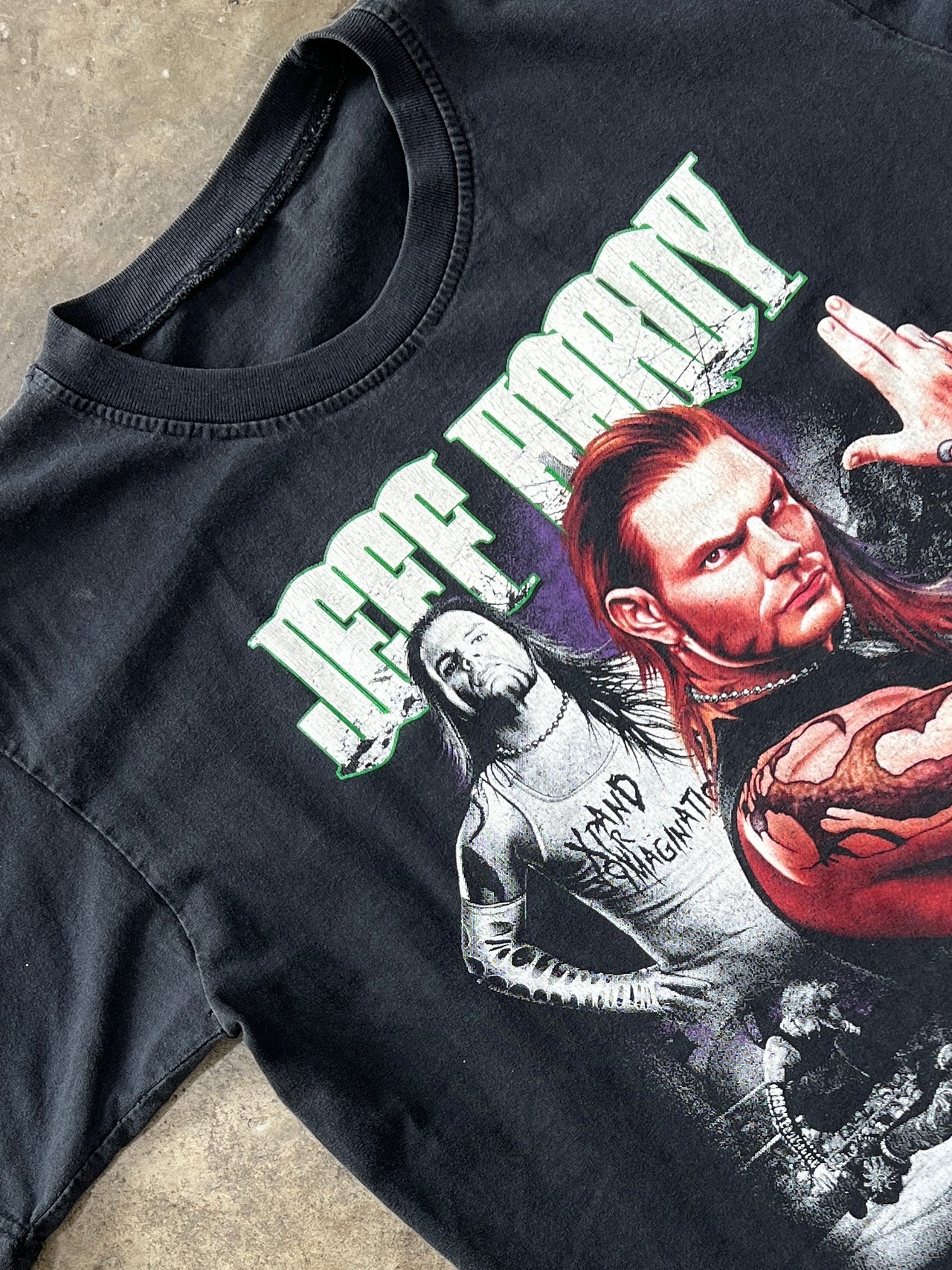Jeff Hardy Wrestling Portrait Tee