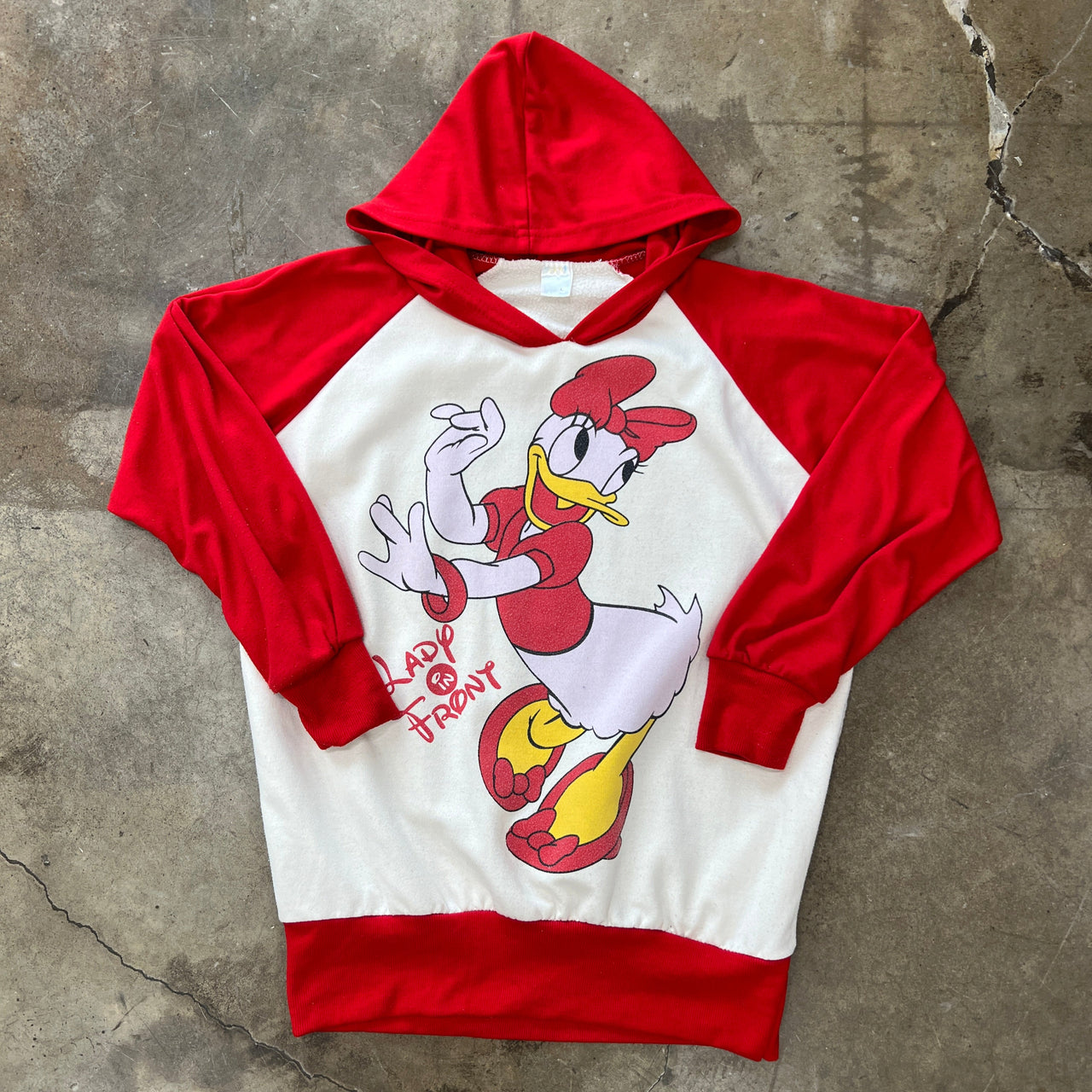 Daisy Duck Lady in Front Disney Hoodie