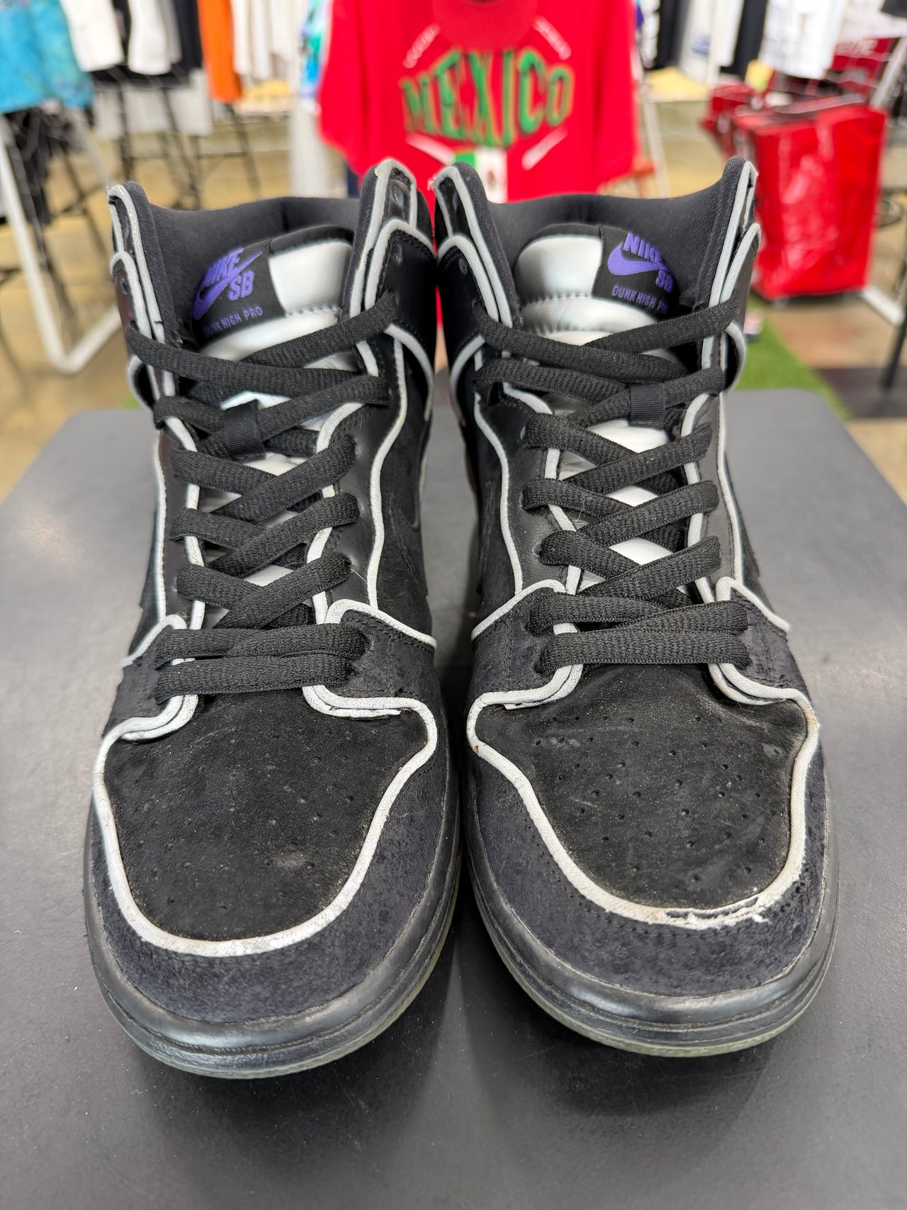 Nike SB Dunk High Black Purple Box (2016)
