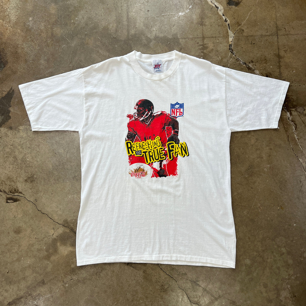 Refreshing The True Fan Coke NFL Tee