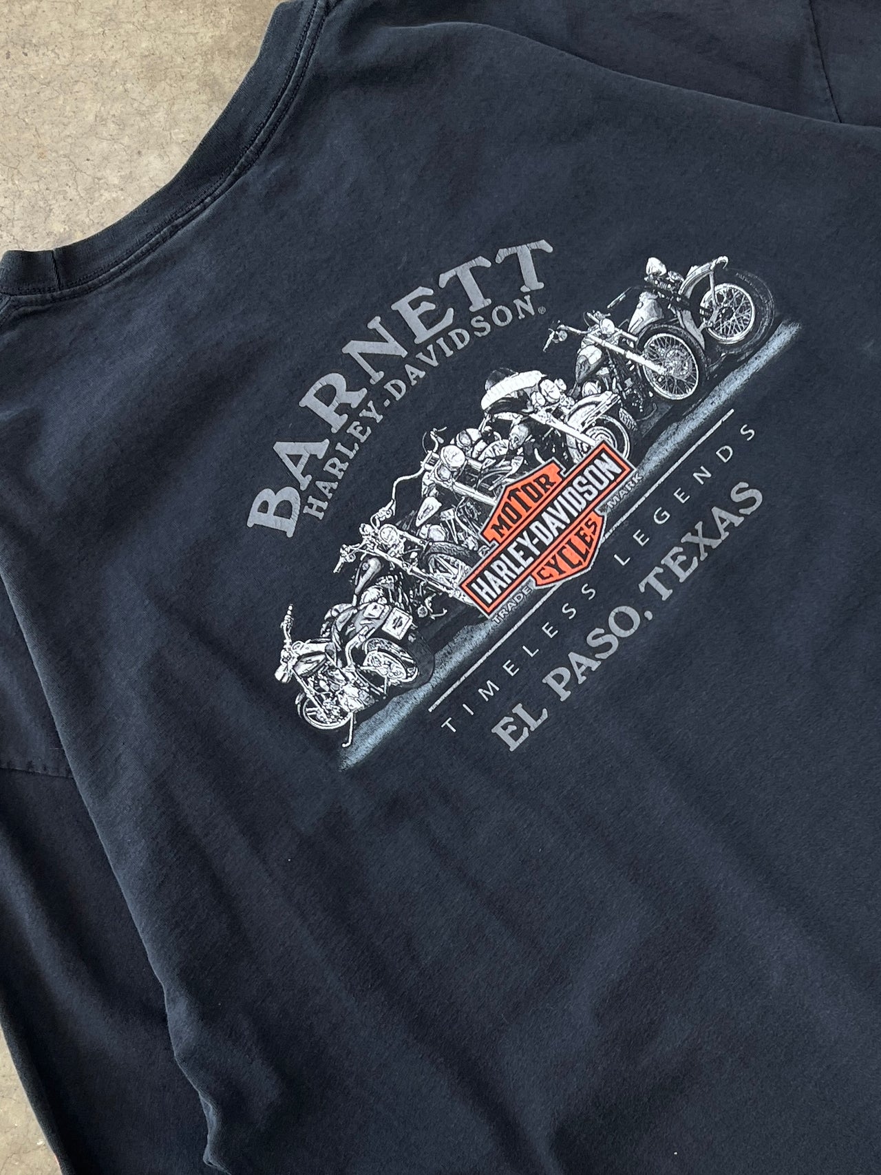 Harley Davidson El Paso Flame Long Sleeve