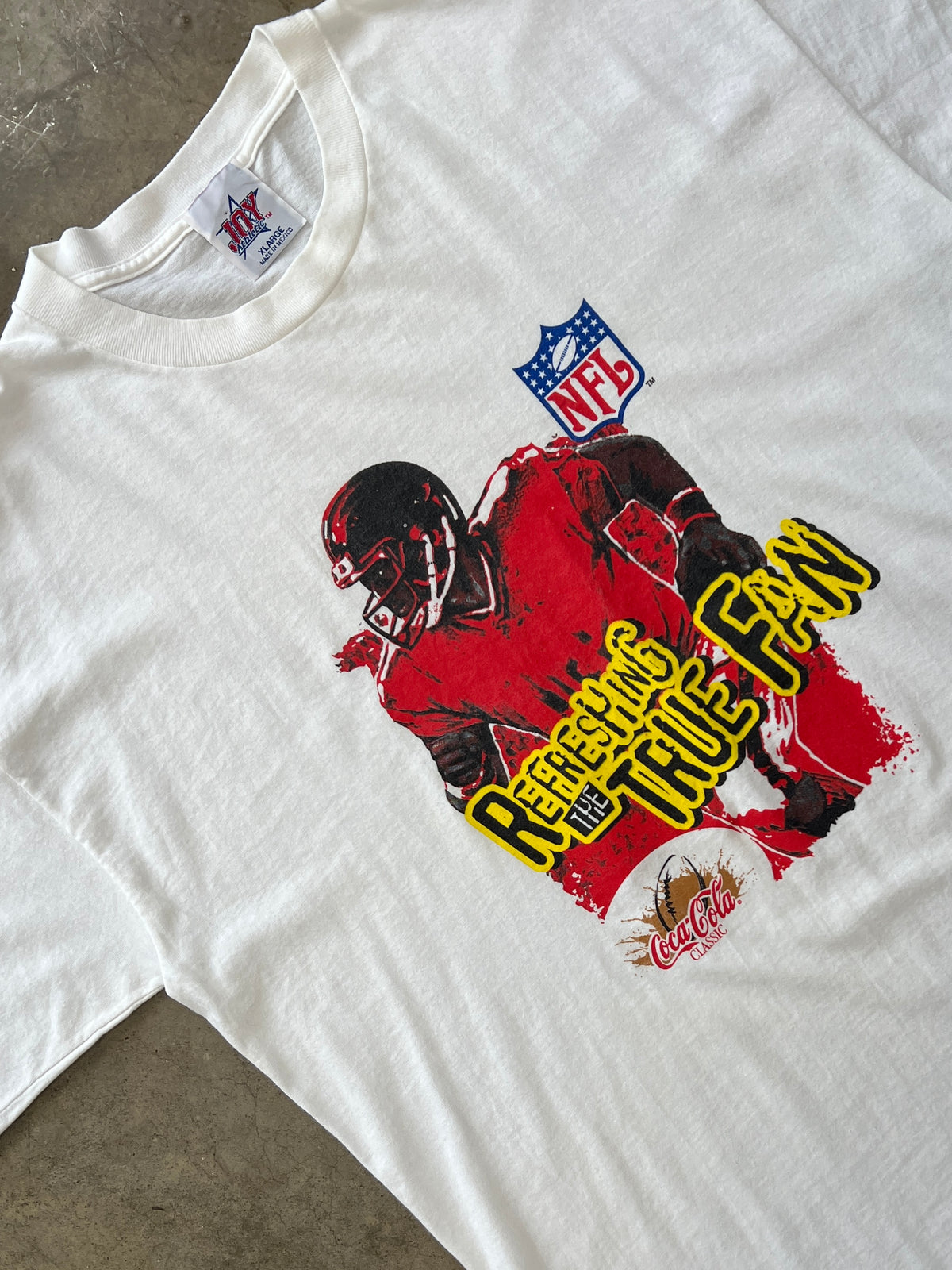 Refreshing The True Fan Coke NFL Tee
