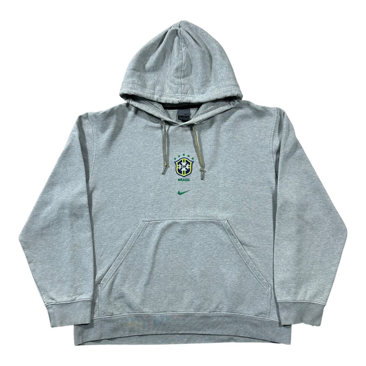 2000s Nike Brazil Center Swoosh Hoodie