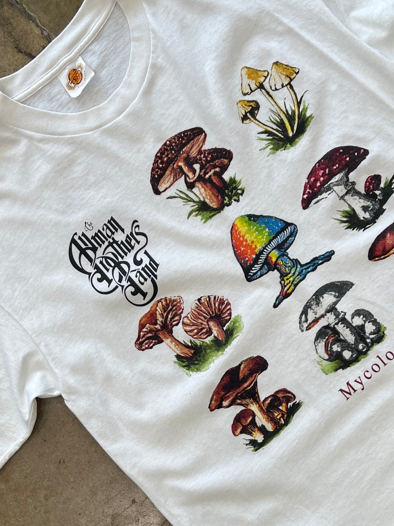 1998 The Allman Brothers Mycology Album Cover Band Tee