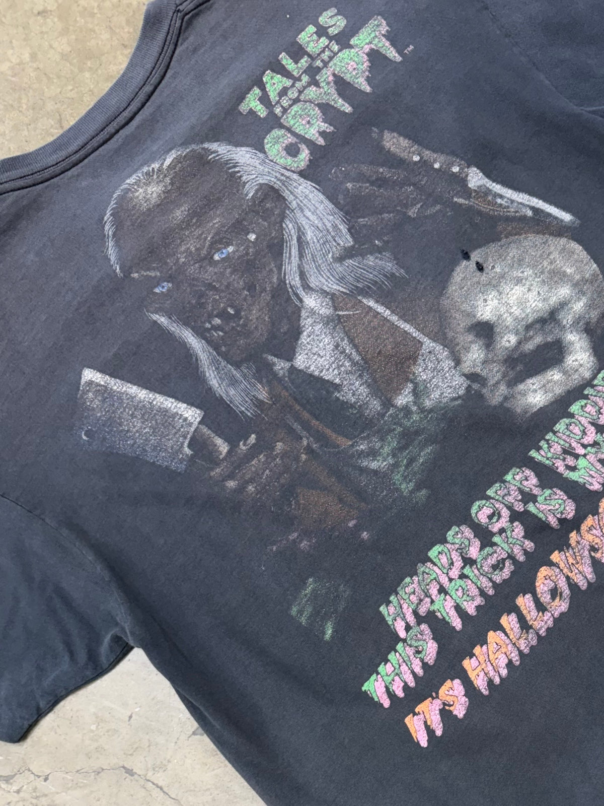 Tales from the Crypt Head Off Kiddies Movie TV Tee