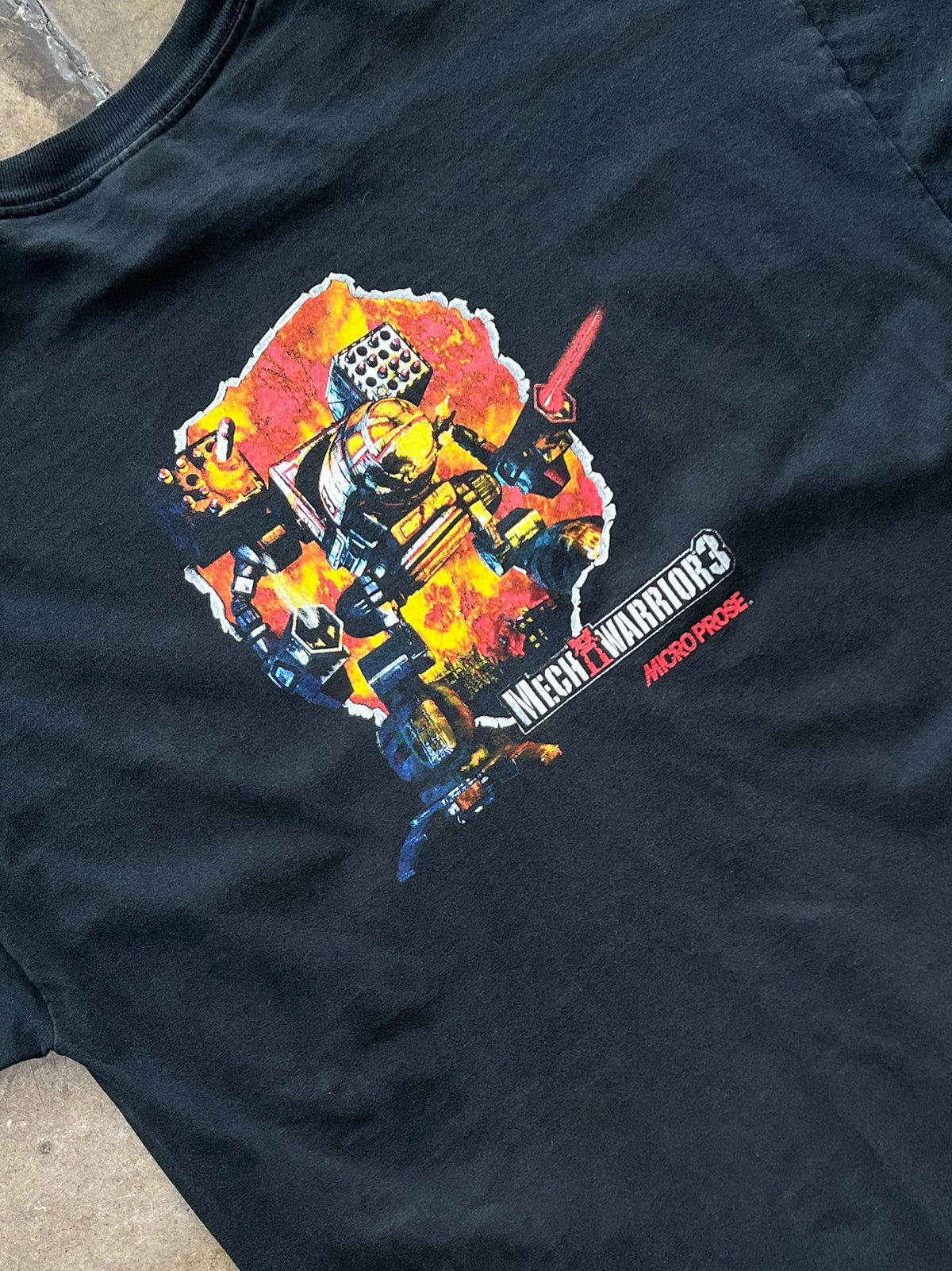 90s MechWarrior 3 Video Game Promo Tee