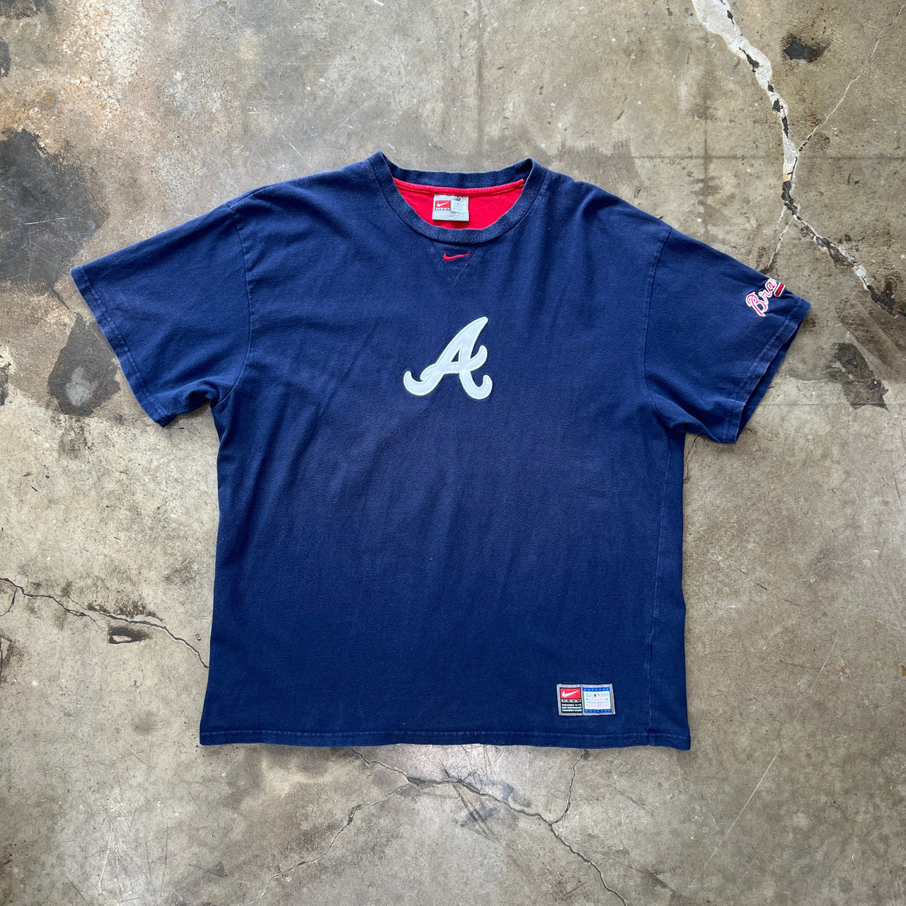 90s Nike MLB Atlanta Braves A Tee