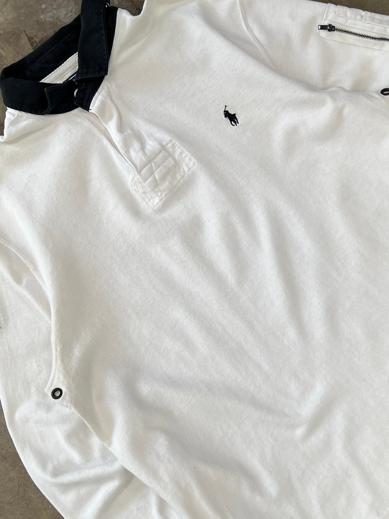 Ralph Lauren Polo Rugby Long Sleeve Shirt Custom Fit