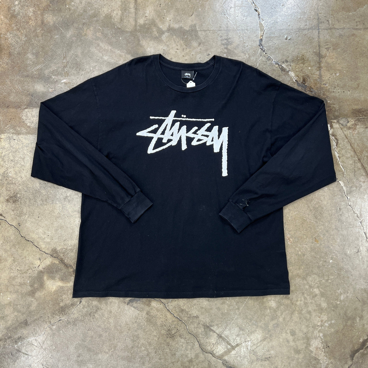 Stussy Brand Logo Long Sleeve Tee