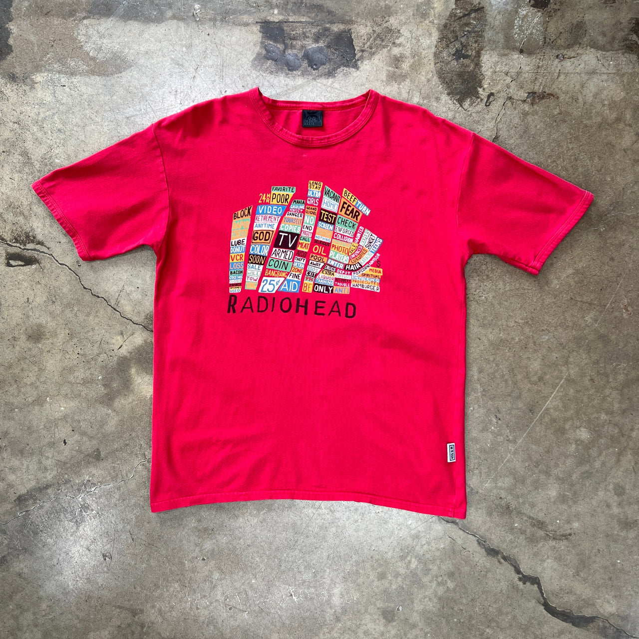 Radiohead Hail to the Thief Waste Tee