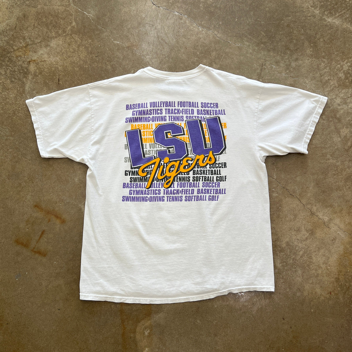 LSU Life Skills Champ Tee XL