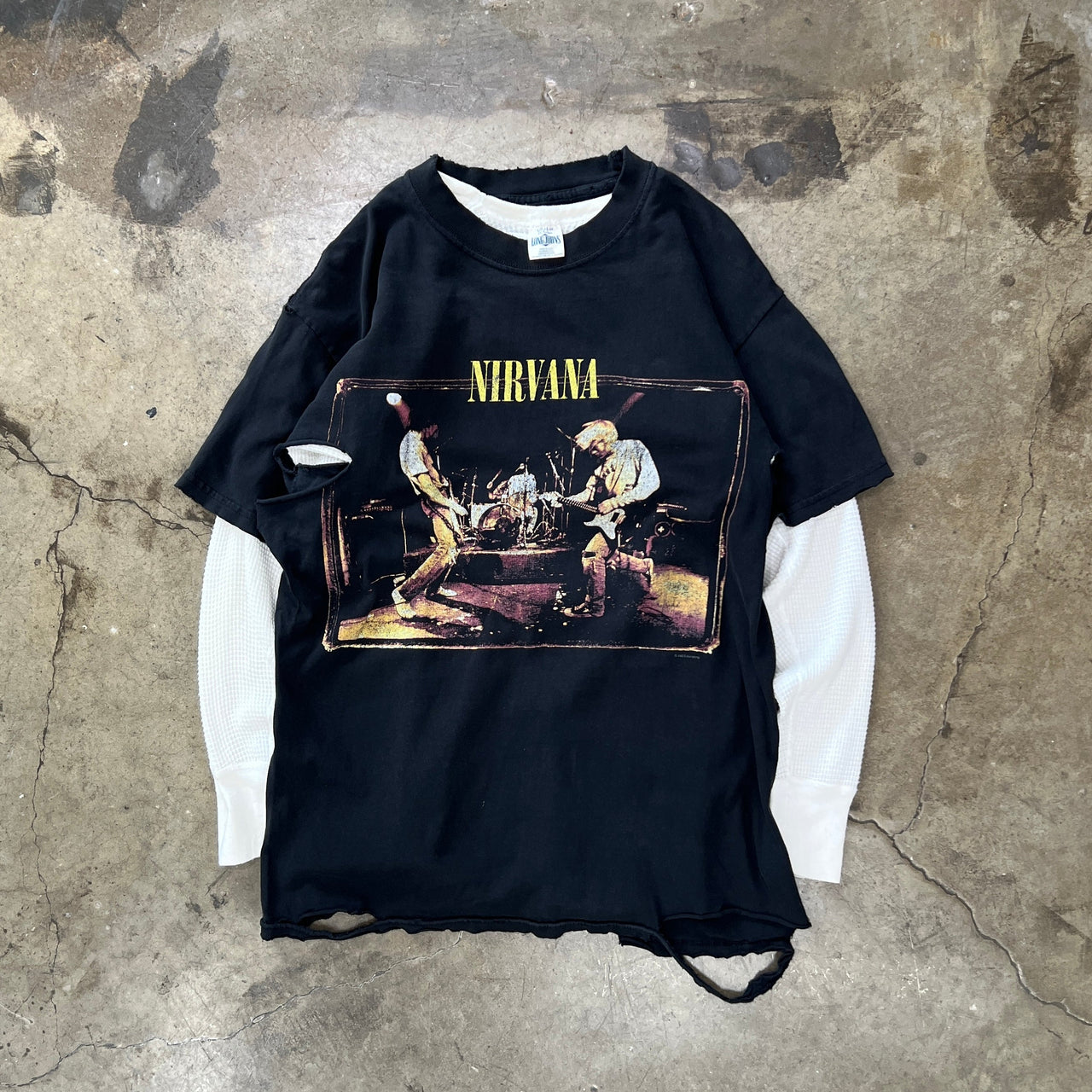 1996 Nirvana From the Muddy Banks Band Tee
