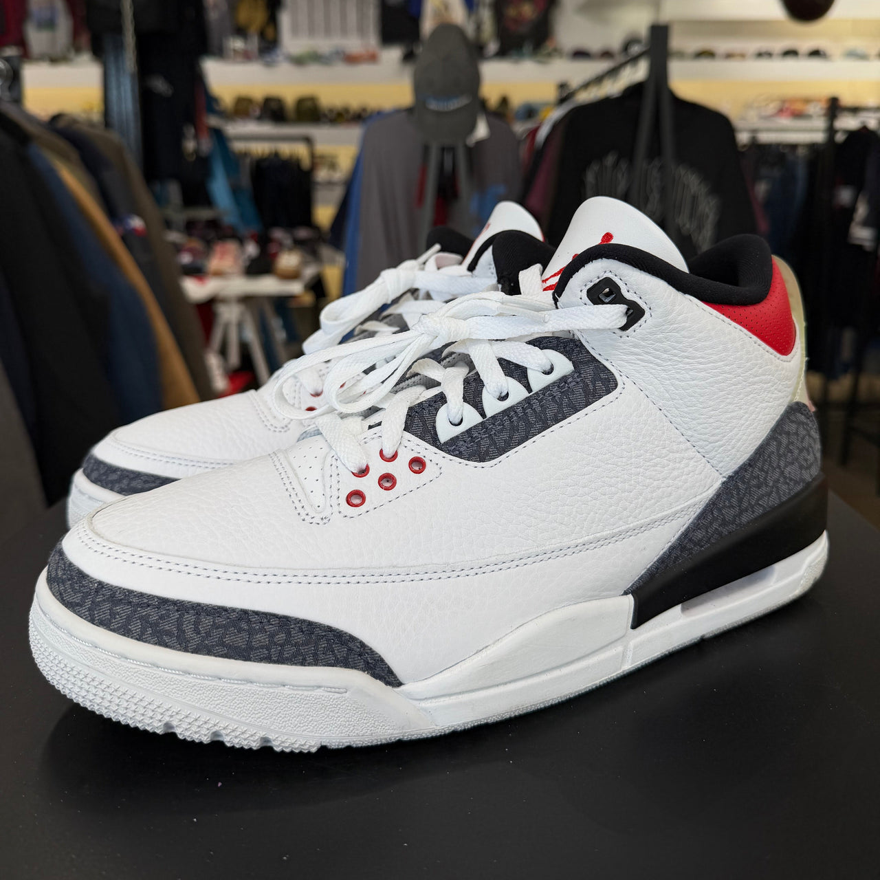 Air Jordan 3 Fire Red Denim (2020)