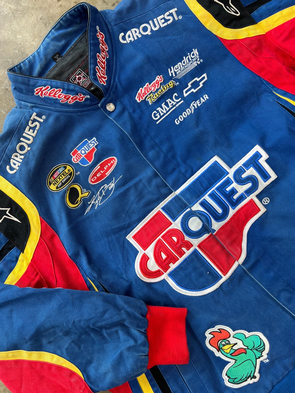 NASCAR Car Quest Kyle Busch Racing Jacket