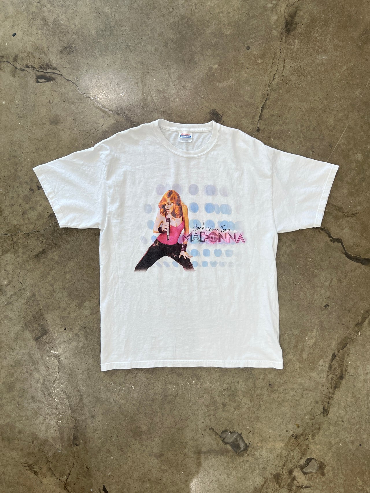 2006 Madonna Confessions Tour Concert Tee