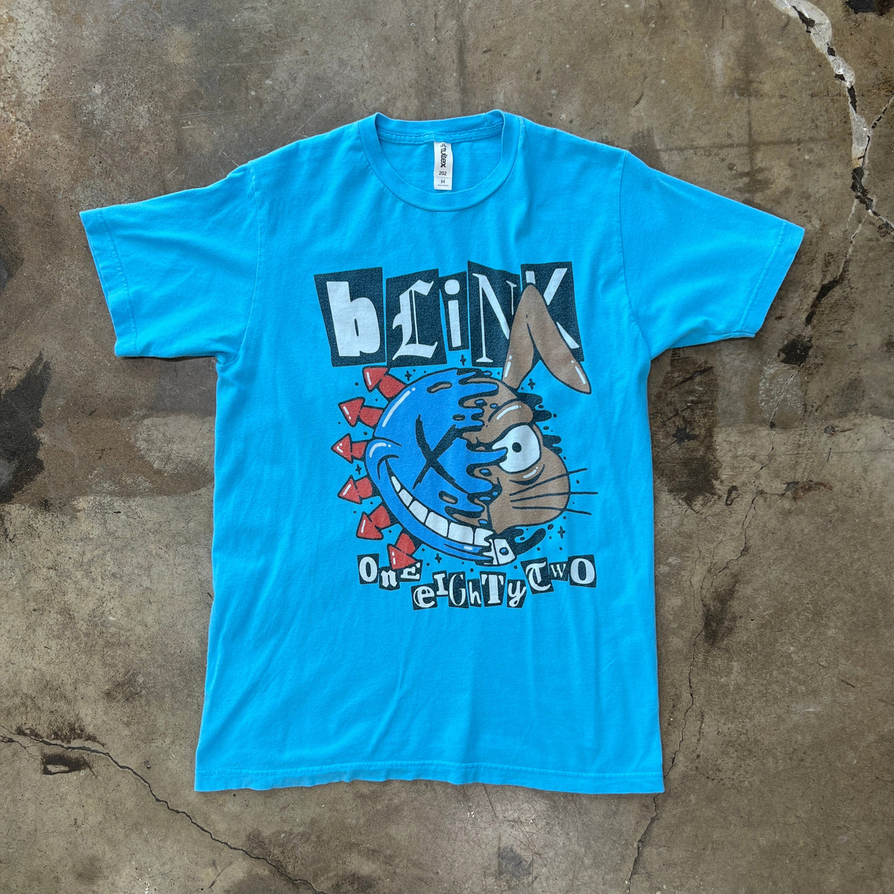Blink 182 Smiley v Bunny Tee