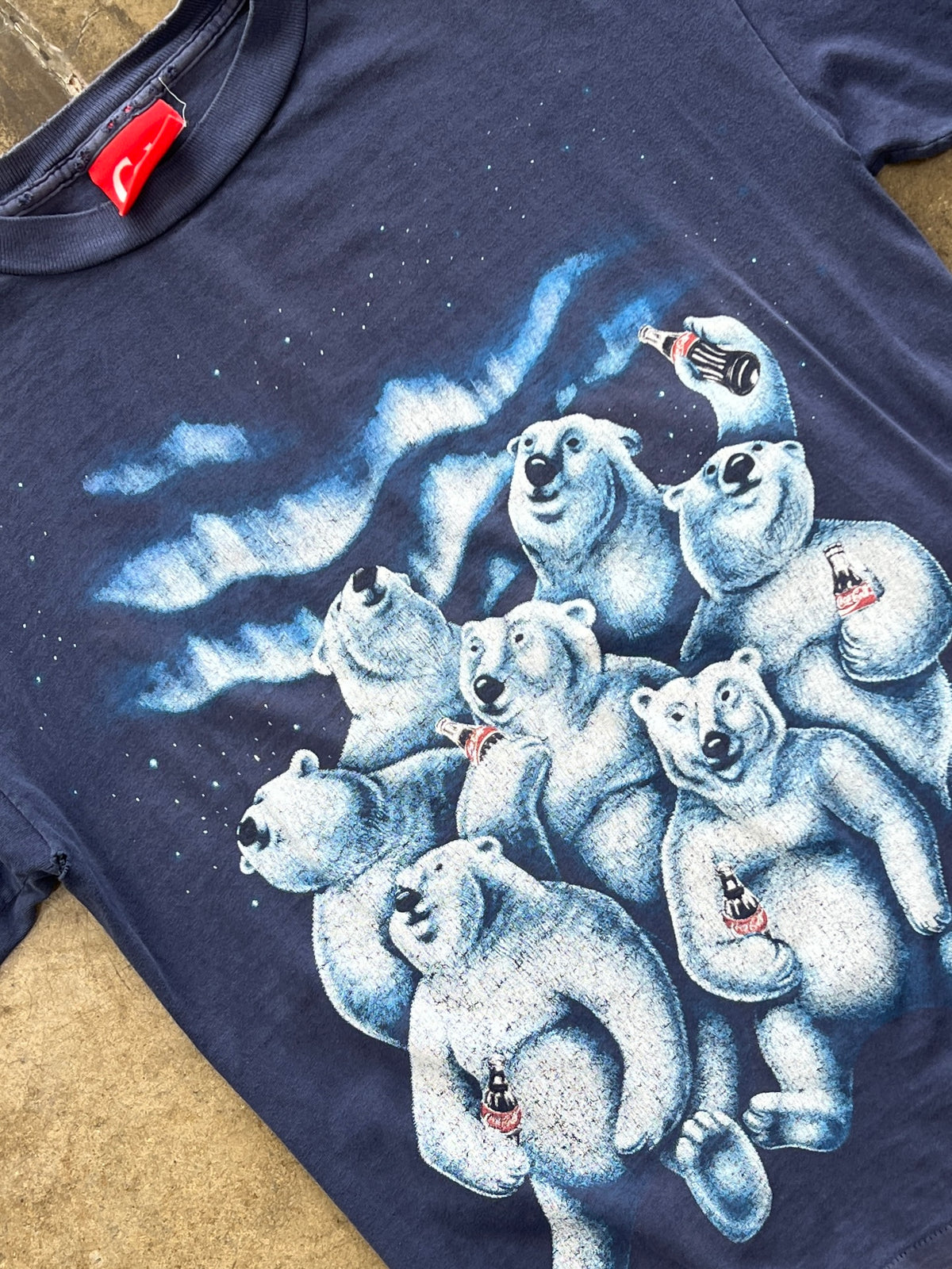 90s Coke Polar Bears Promo Tee