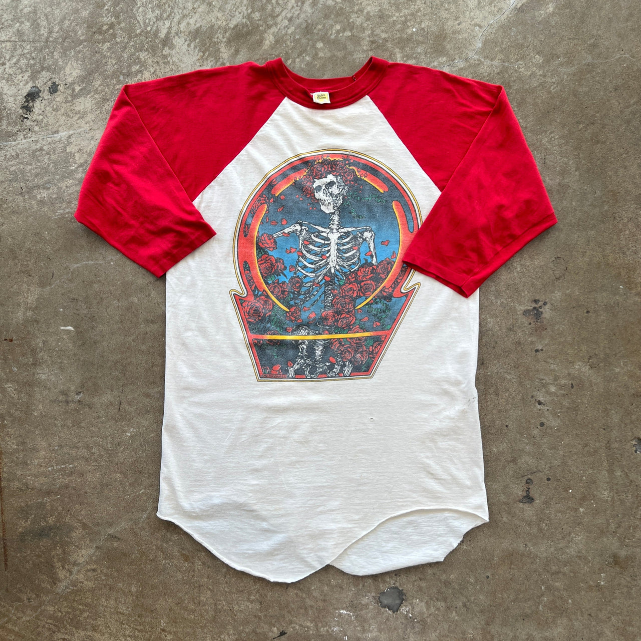 1980 Grateful Dead Sold Out Tour Single Stitch Quarter Sleeve Tee