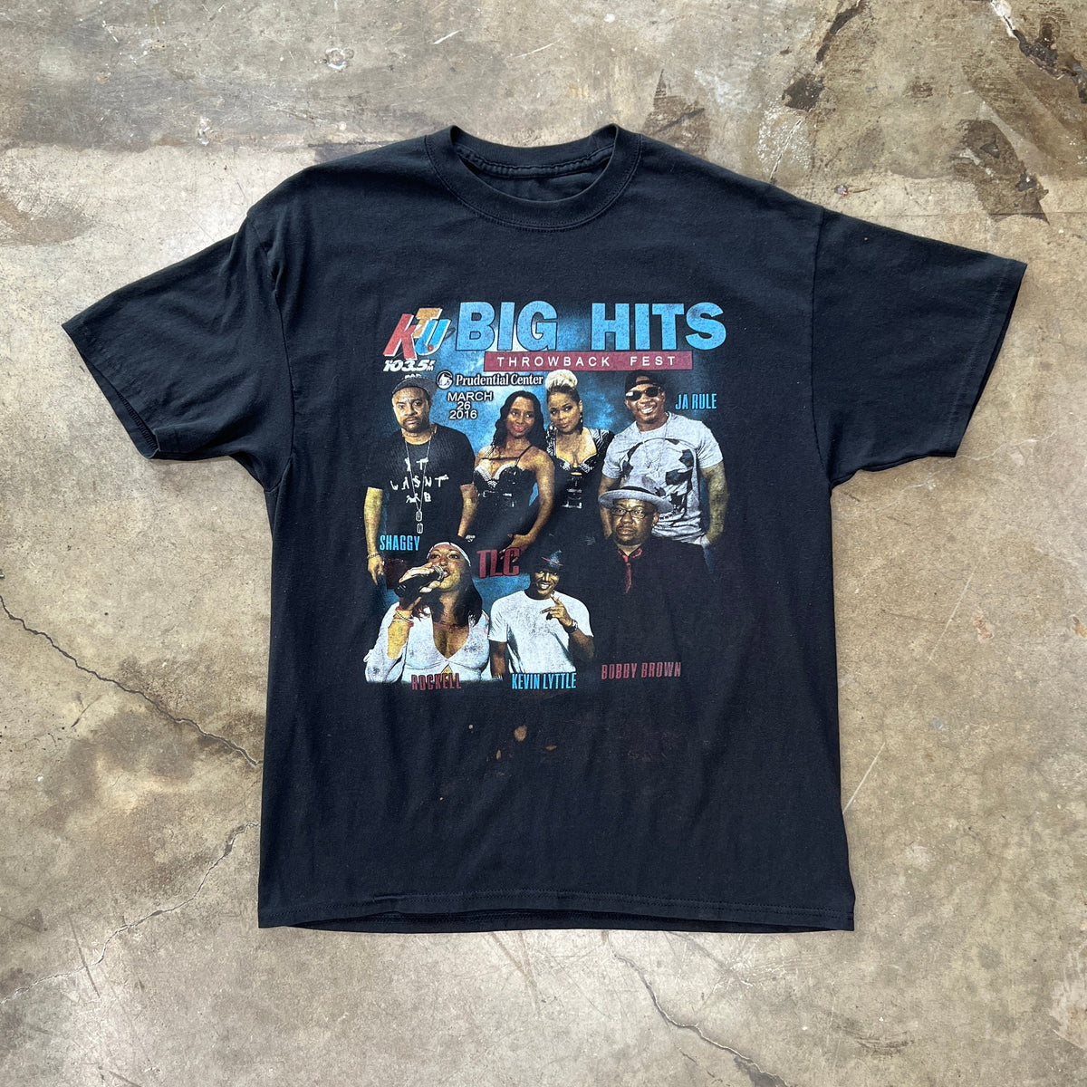 Naughty by Nature Ja Rule Bobby Brown Throwback Music Festival Tee