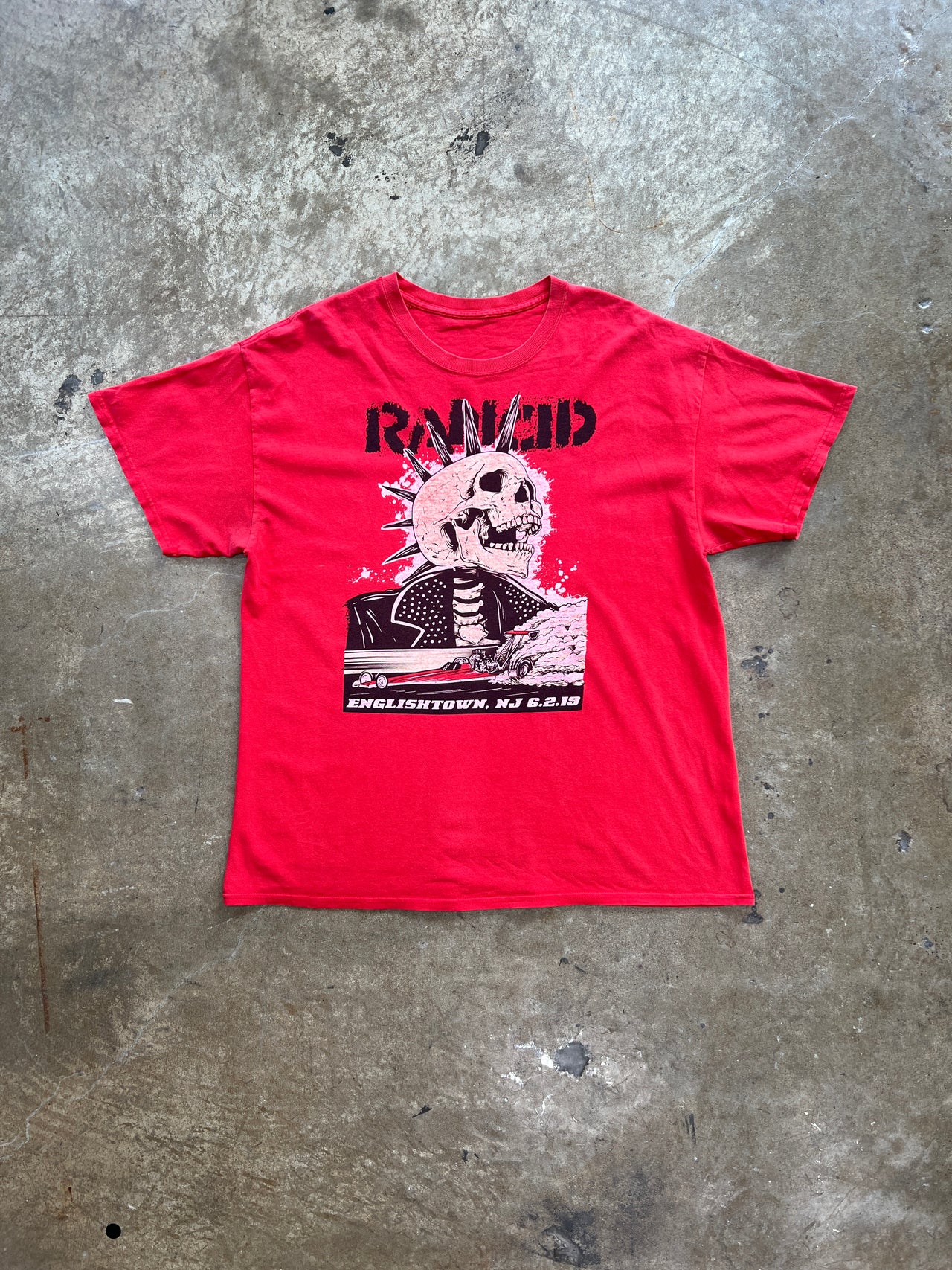 2000s Y2K Rancid Englishtown New Jersey Tee
