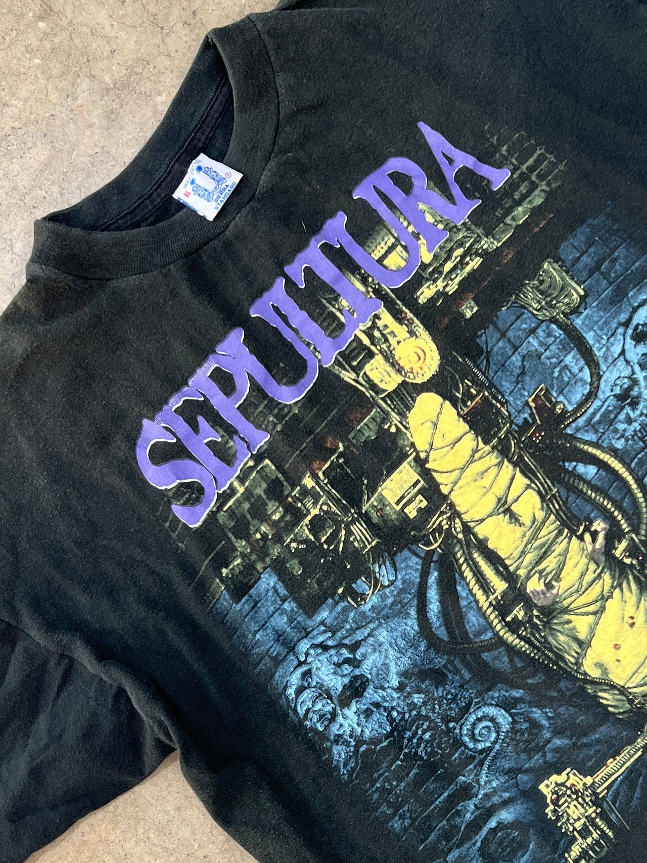 1993 Sepultura Chaos AD Album Band Tee