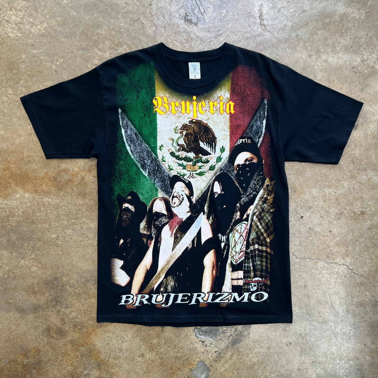 Brujeria Metal Band Mexican Boot Tee