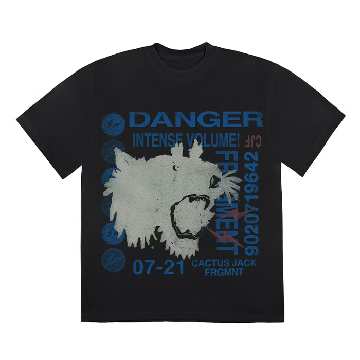 Fragment x Danger Tee - Washed Black