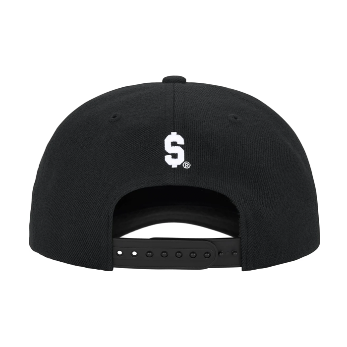 Felt Arc 6-Panel Cap - Black