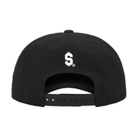 Felt Arc 6-Panel Cap - Black