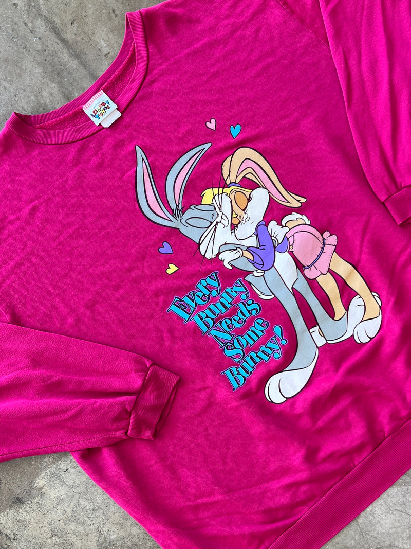 Looney Tunes Bugs Bunny and Lola Bunny Crewneck