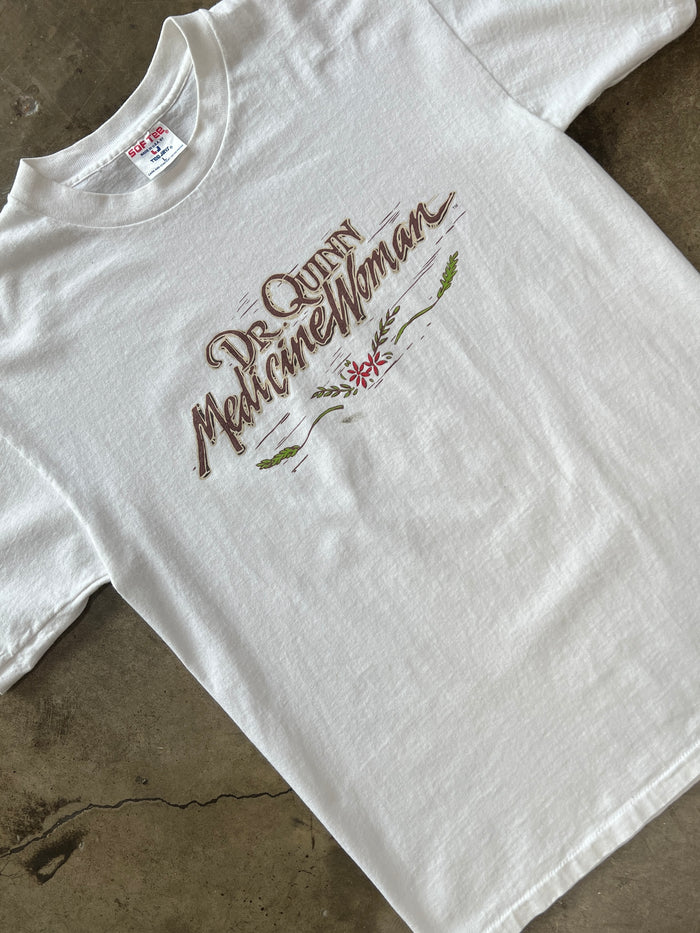 Dr. Quinn Medicine Woman Single Stitch Tee