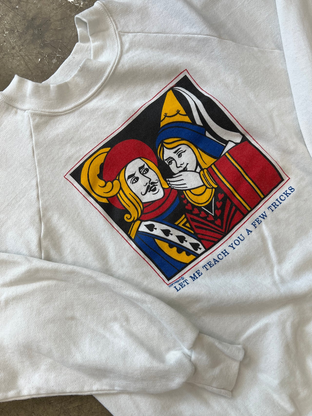 Bridge Card Game A Few Tricks Crewneck