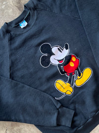 Mickey Mouse Velvet Embroidered Patch