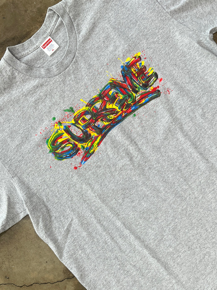 Supreme Paint Logo Tee