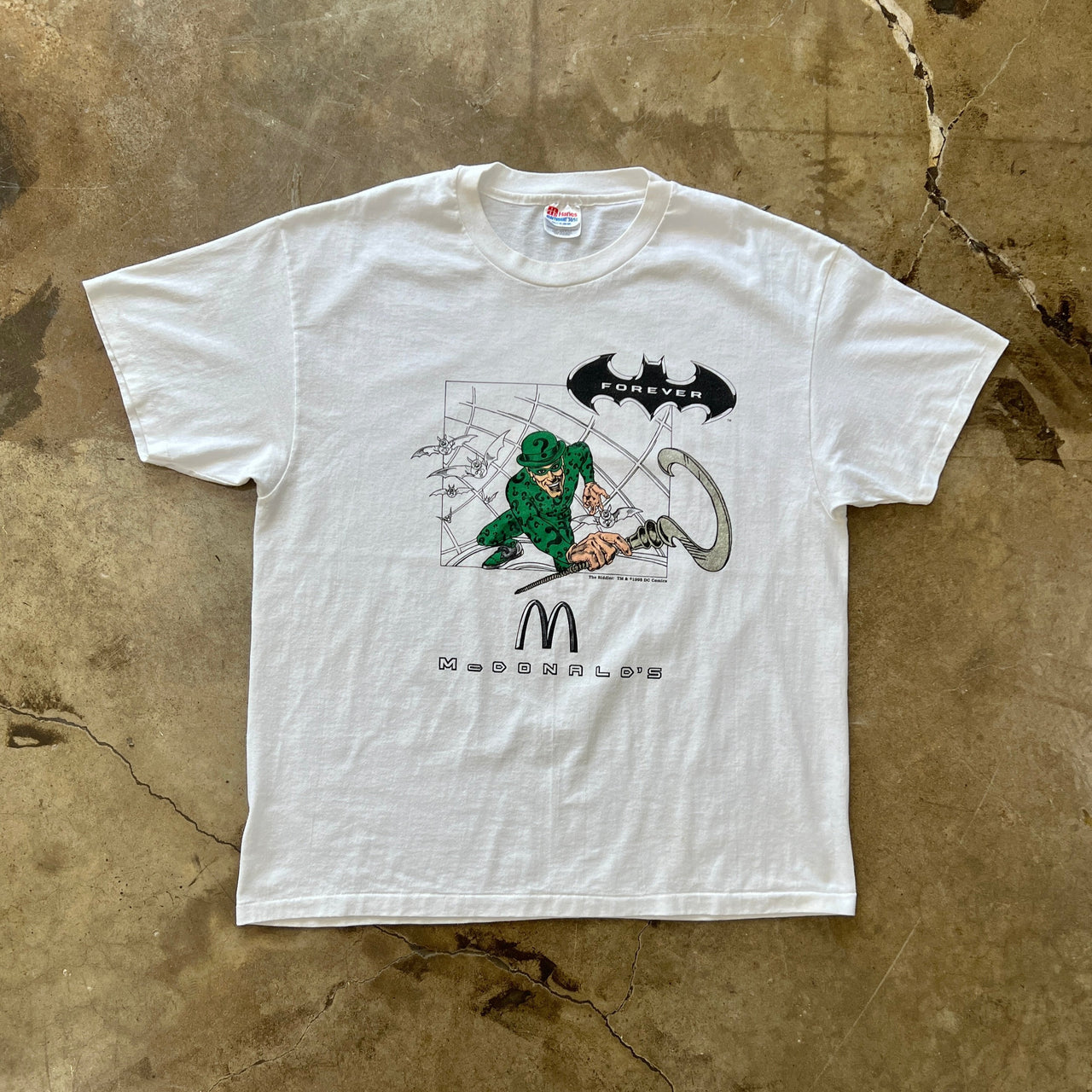 1995 McDonald's x Batman Forever Riddler Tee