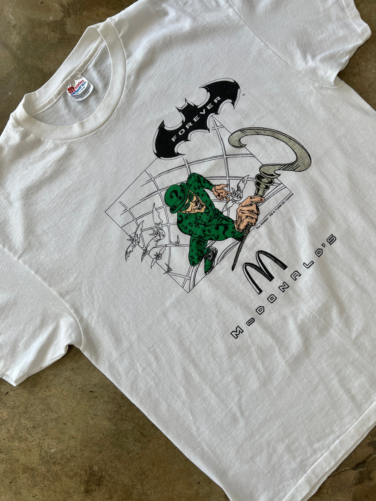 1995 McDonald's x Batman Forever Riddler Tee