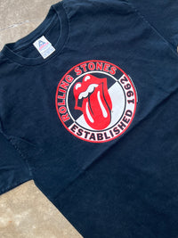 Rolling Stones Logo Tee Large