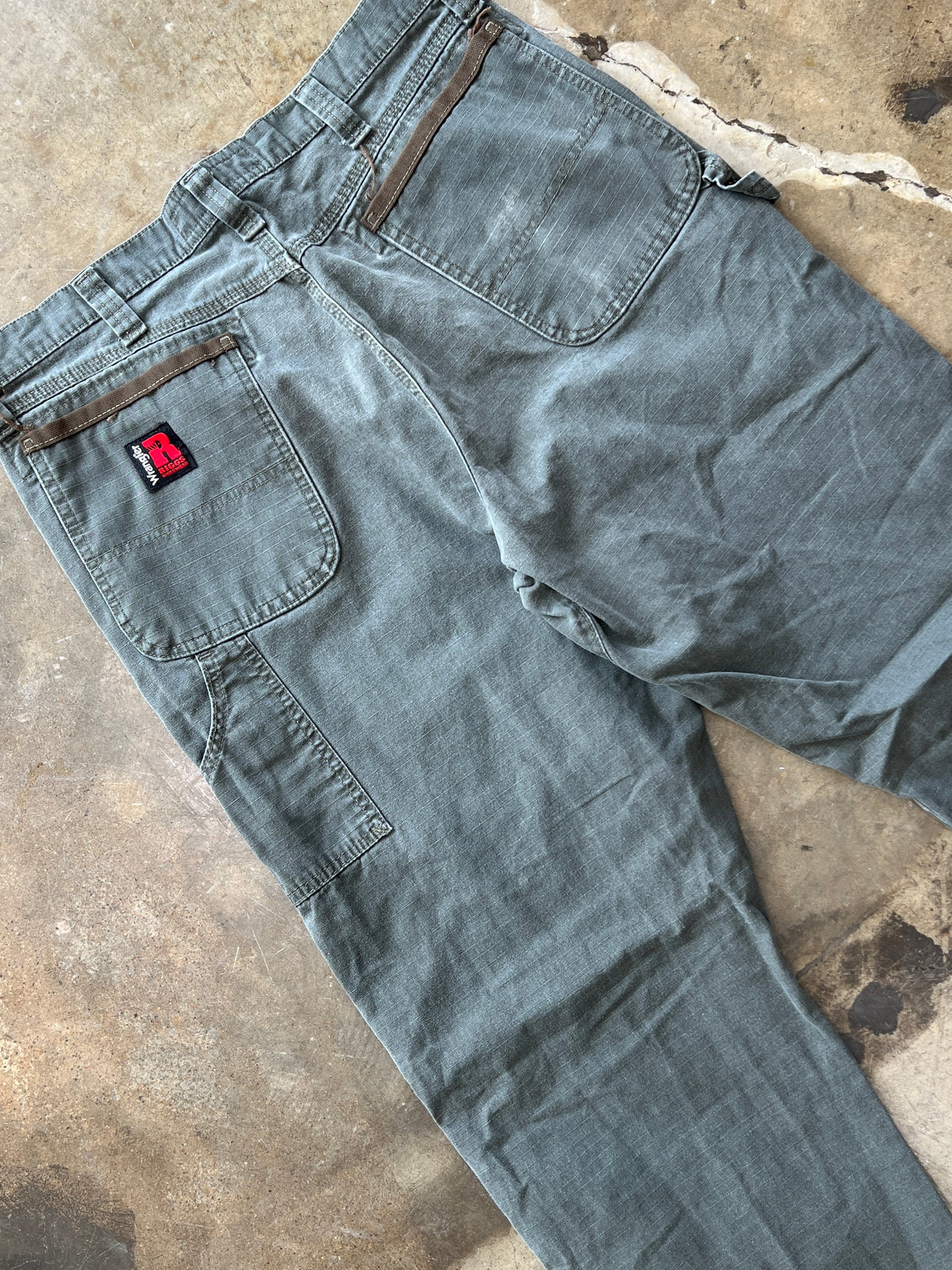 Wrangler Riggs Carpenter Pants Grey