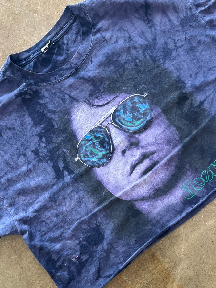 Jim Morrison The Doors Tie Dye Cropped Tee XL