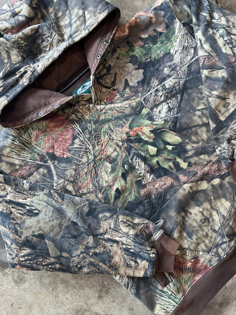 Arborwear Mossy Oak Real wood camo Hoodie XL