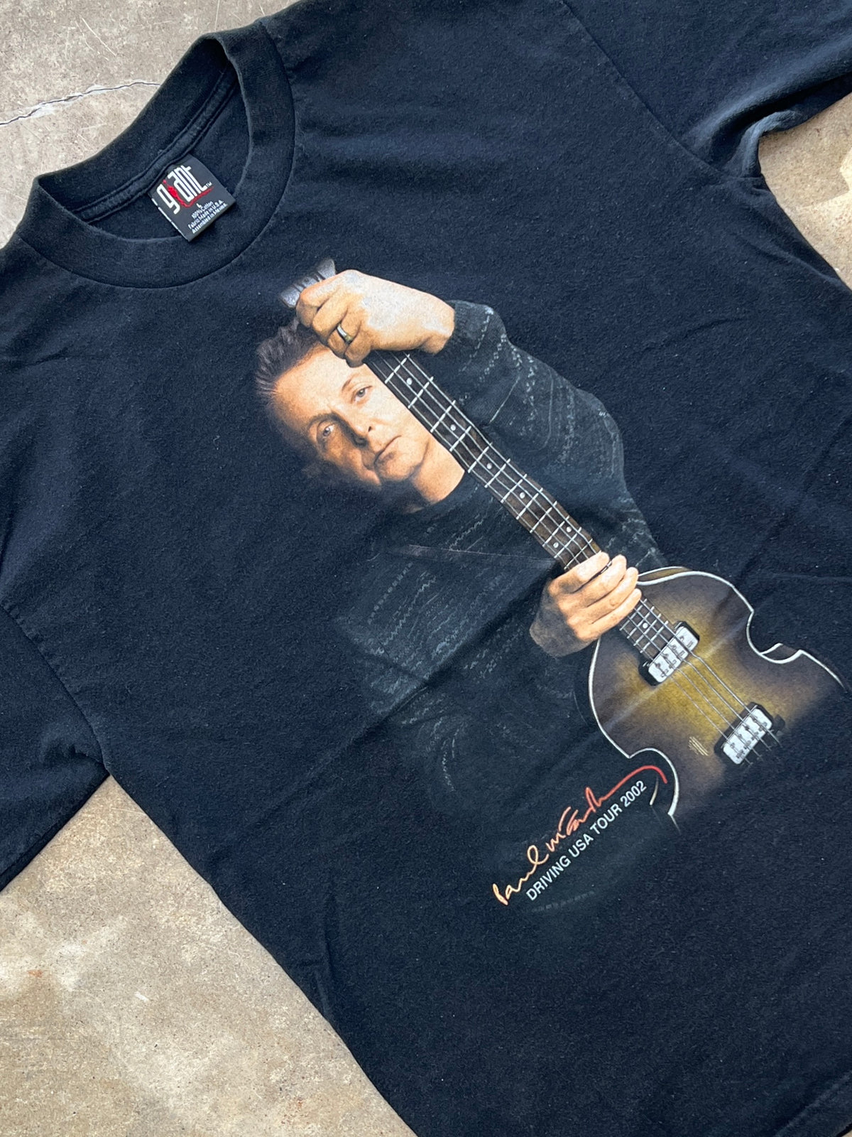 Paul McCartney Driving USA Tour Tee Large